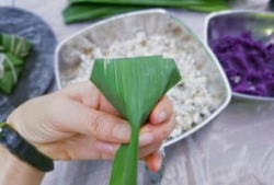 包三角粽子视频,传承与创新